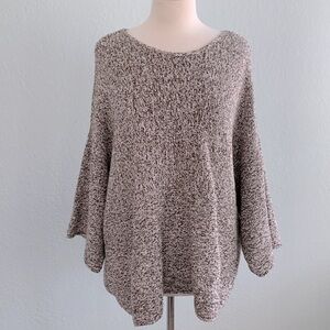 J Jill Marled Kimono Sleeve Sweater